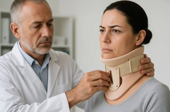 Collarines tras cirug&iacute;a de cuello podr&iacute;an no servir y causar m&aacute;s problemas, revela estudio