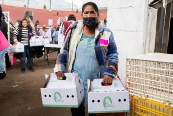 Tlalpan impulsa programa av&iacute;cola para mujeres jefas de familia