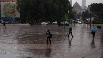 Emiten alerta por fuertes lluvias en ocho alcald&iacute;as de la Ciudad de M&eacute;xico