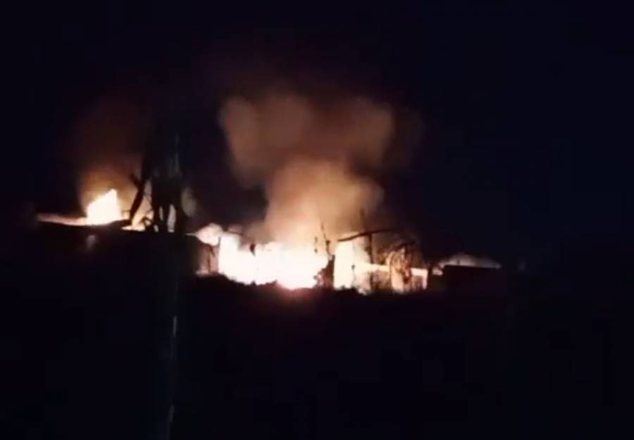 Explosi&oacute;n en bodega de pirotecnia en Ozumba deja dos lesionados