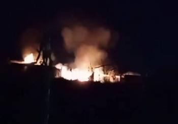 Explosi&oacute;n en bodega de pirotecnia en Ozumba deja dos lesionados