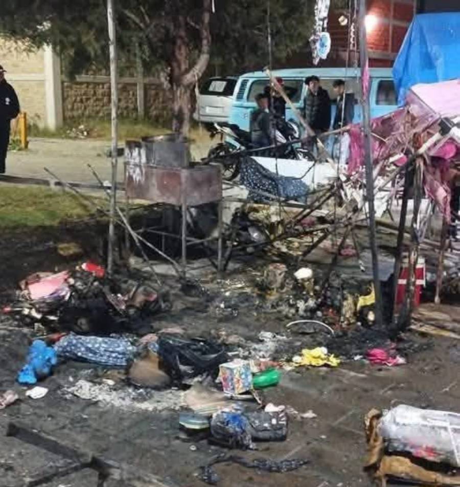 Explosi&oacute;n en bazar navide&ntilde;o de Tultitl&aacute;n deja al menos dos heridos