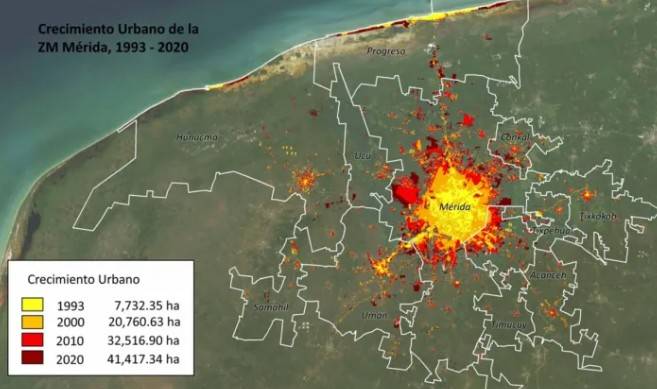 M&eacute;rida enfrenta expansi&oacute;n urbana acelerada y desigual, advierte investigador de la UNAM