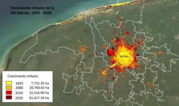 M&eacute;rida enfrenta expansi&oacute;n urbana acelerada y desigual, advierte investigador de la UNAM