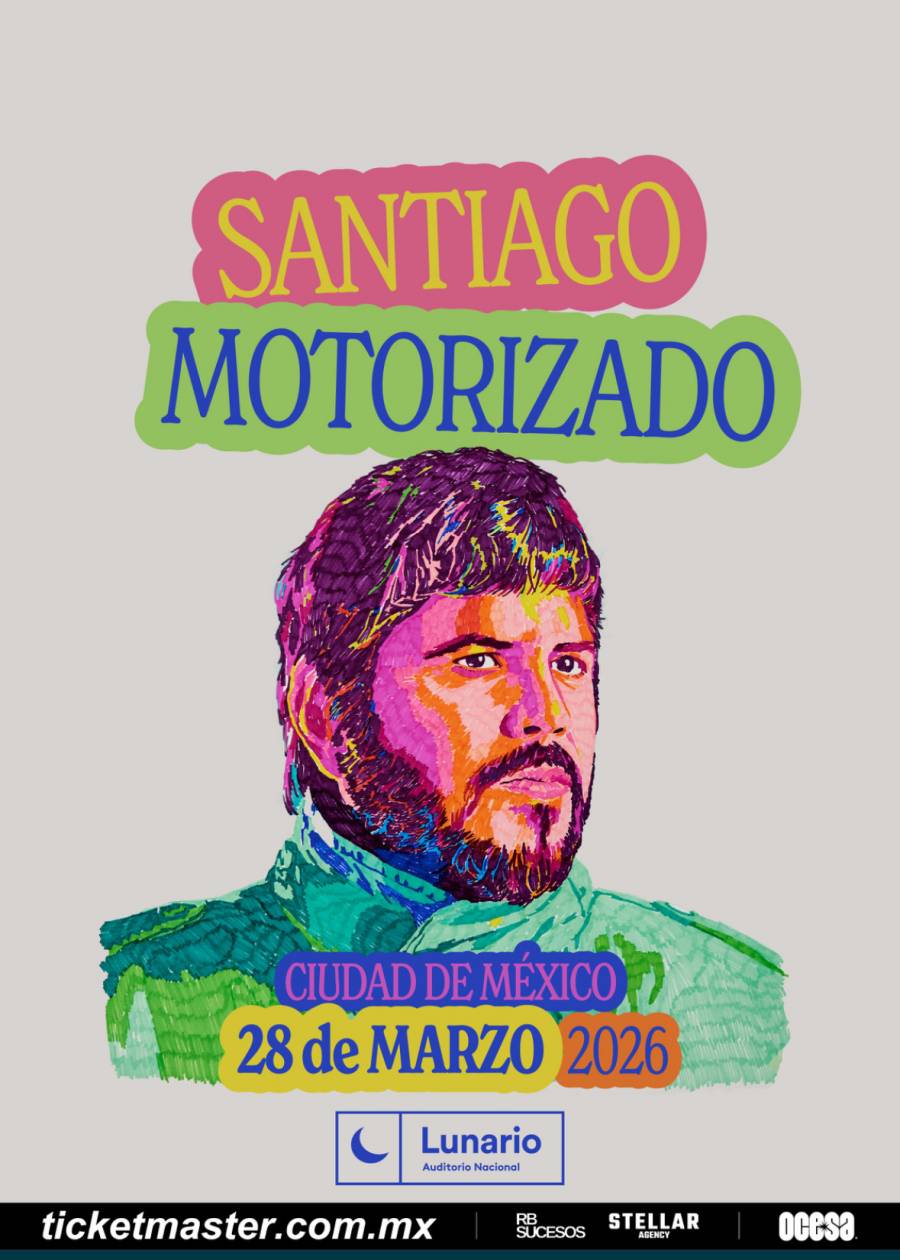 Santiago Motorizado regresa a la CDMX en plan solista