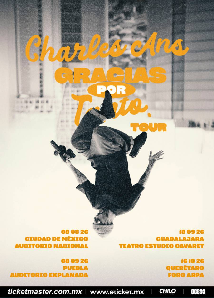 El rapero de Hermosillo, Charles Ans, anuncia gira nacional con flow y poesía urbana