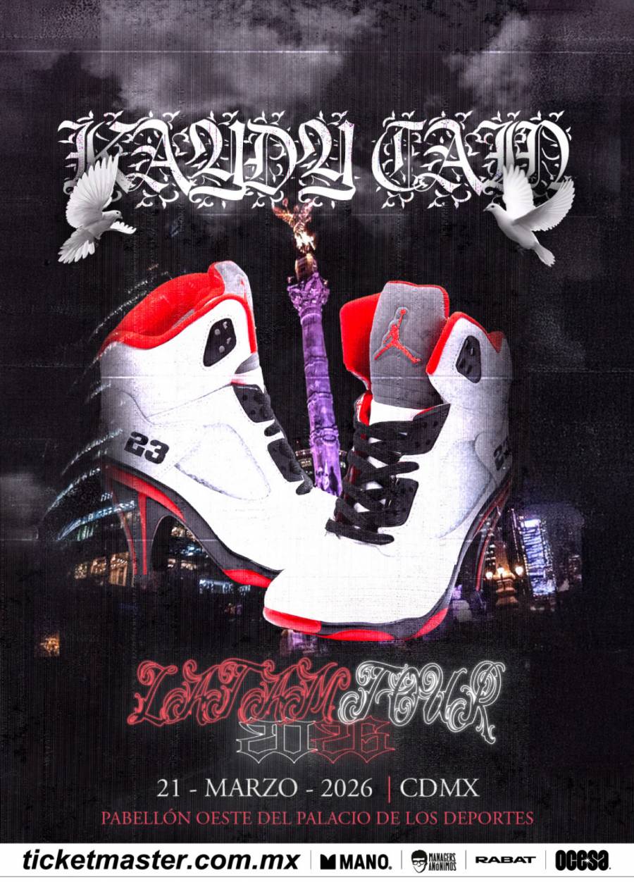 ¡La leyenda! Uno de los artistas más importantes del trap en España se presentará en la CDMX, Kaydy Cain