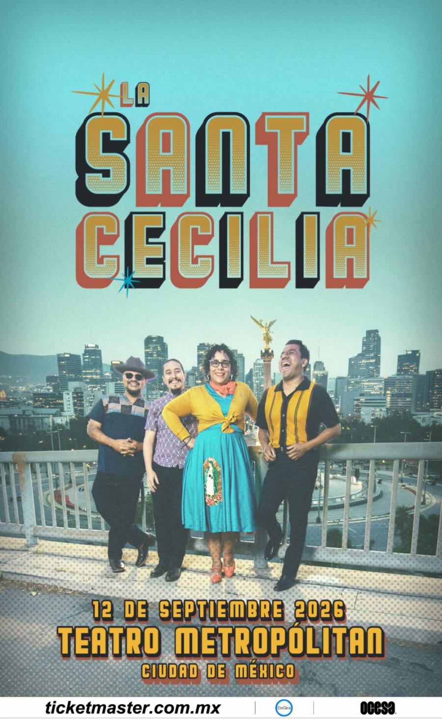 La Santa Cecilia retorna para una velada inolvidable