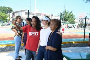 Impulsa Paty Lobeira rehabilitaci&oacute;n de m&aacute;s de 600 espacios p&uacute;blicos, unidades deportivas y parques