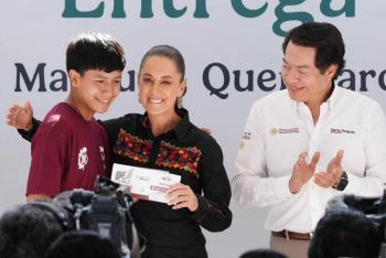 Mario Delgado destaca 10 logros educativos de 2025 bajo la Cuarta Transformaci&oacute;n