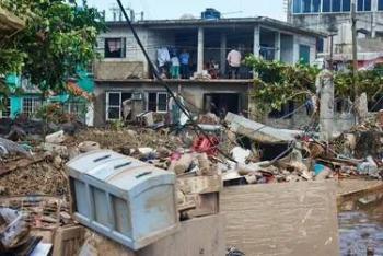 Veracruz impulsa recuperaci&oacute;n tras lluvias hist&oacute;ricas y reubica familias afectadas
