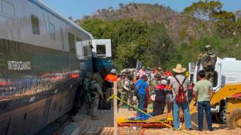 Sheinbaum confirma que expertos independientes realizar&aacute;n peritajes del accidente del Tren Interoce&aacute;nico
