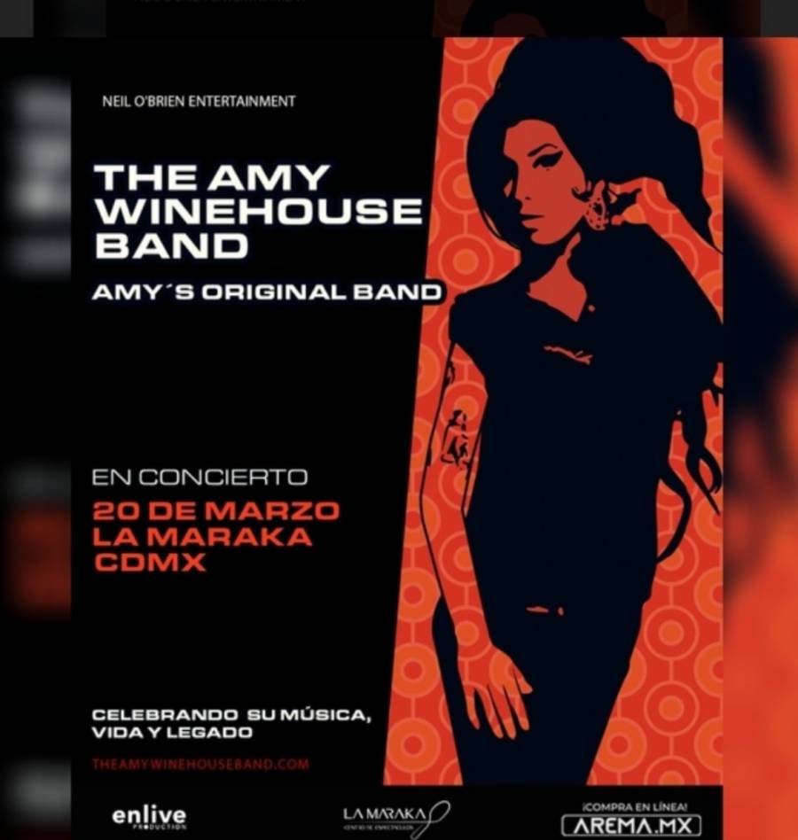 EL LEGADO DE AMY WINEHOUSE   VUELVE A COBRAR VIDA EN MÉXICO CON SU BANDA ORIGINAL