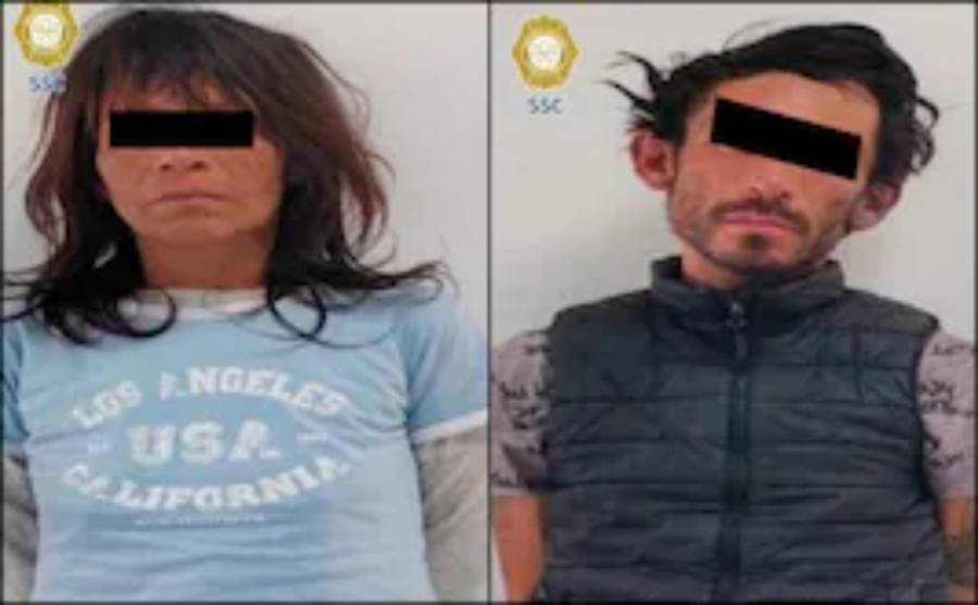 Detienen a pareja tras robo en paletería de Venustiano Carranza