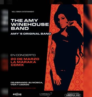 EL LEGADO DE AMY WINEHOUSE   VUELVE A COBRAR VIDA EN M&Eacute;XICO CON SU BANDA ORIGINAL