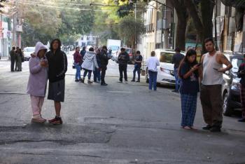 Adulto mayor pierde la vida tras sufrir una ca&iacute;da durante el sismo en la CDMX