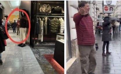 Nuevamente exhiben a Fern&aacute;ndez Noro&ntilde;a de viaje y de compras en Roma