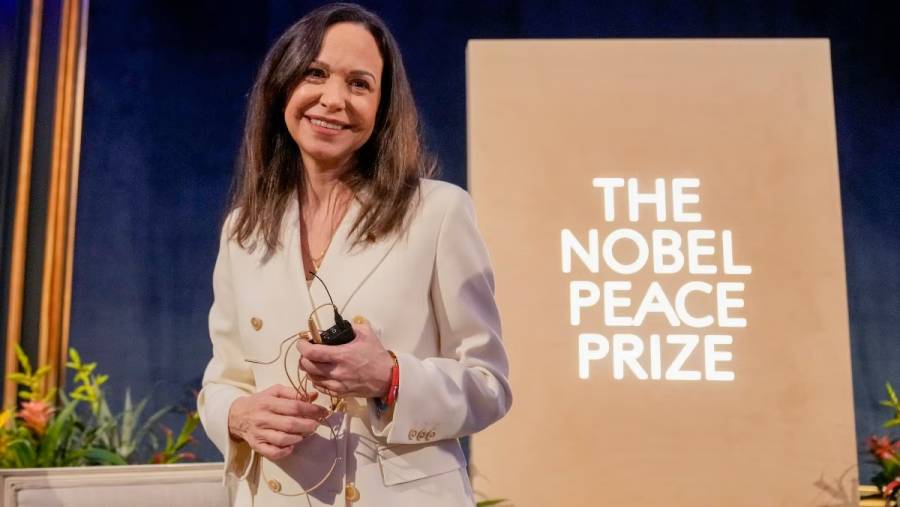Trump rechaza otorgar presidencia de Venezuela a María Corina Machado por disputa sobre Nobel de la Paz