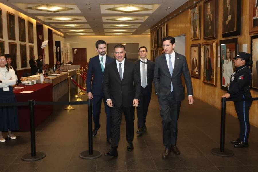 Omar García Harfuch agradece a diplomáticos mexicanos