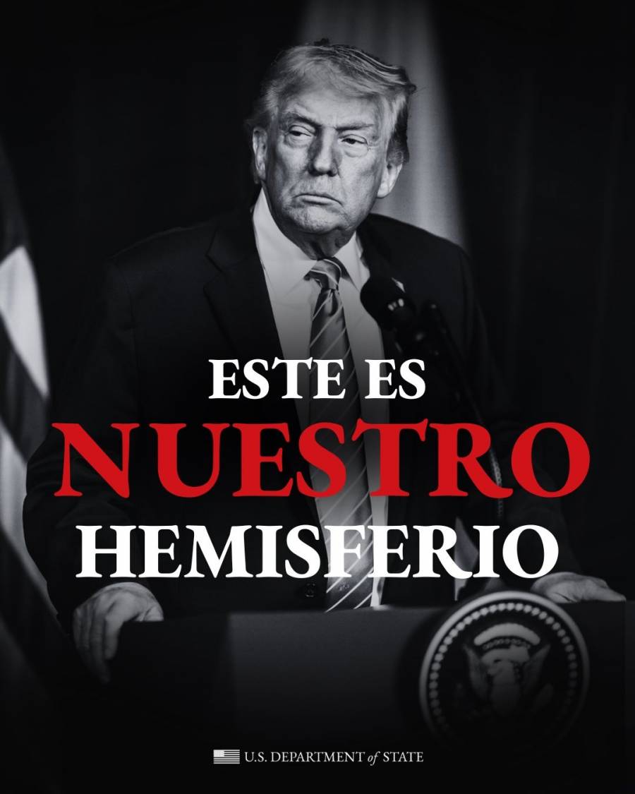 Departamento de Estado de EE.UU. reafirma control sobre hemisferio en medio de crisis con Venezuela