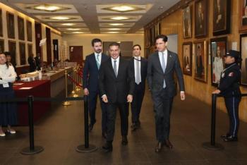 Omar Garc&iacute;a Harfuch agradece a diplom&aacute;ticos mexicanos
