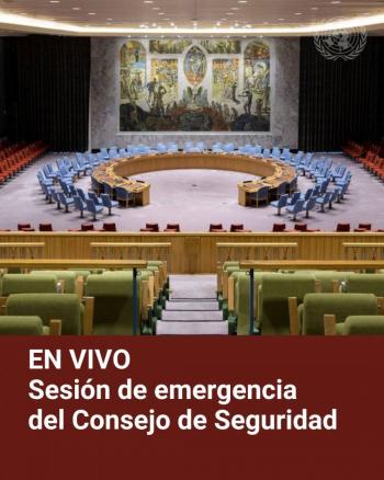 Consejo de Seguridad de la ONU convoca sesi&oacute;n de emergencia por solicitud de Venezuela