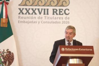 Canciller Juan Ram&oacute;n de la Fuente cuestiona eficacia de la ONU tras intervenci&oacute;n militar en Venezuela