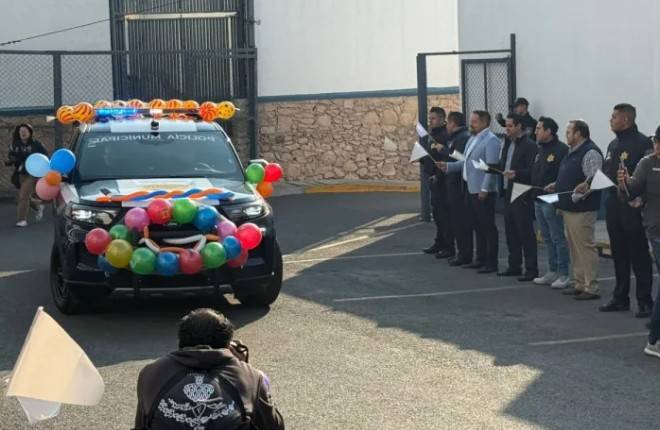 Policía Municipal de Querétaro reparte 4 mil 800 juguetes en Día de Reyes