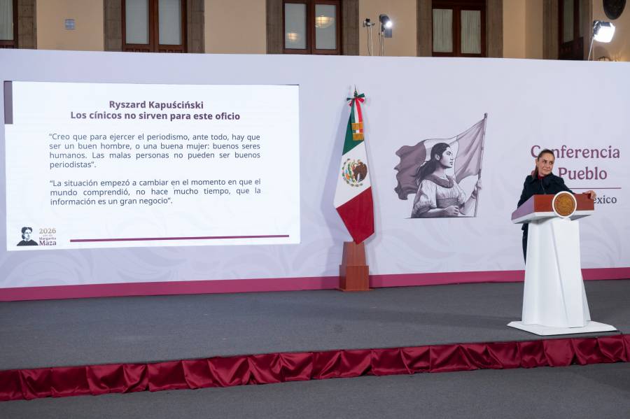 Sheinbaum rechaza el uso de la fuerza para remover a un presidente extranjero