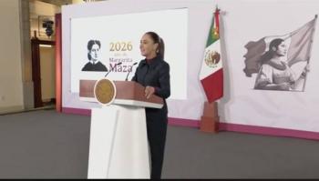 Sheinbaum resalta su estrategia de dos ejes contra narco y cuestiona cobertura medi&aacute;tica