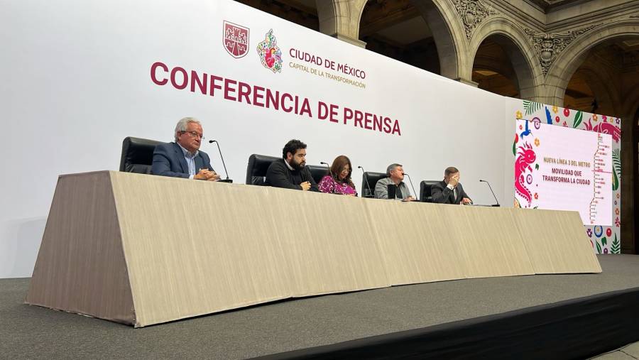 Gobierno de CDMX anuncia inicio de modernización de la Línea 3 del Metro en Universidad