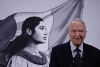 Sheinbaum confirma la designaci&oacute;n de Alejandro Gertz Manero como embajador de M&eacute;xico en el Reino Unido