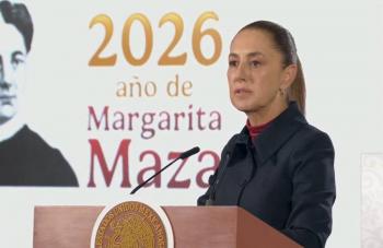 Declarar al fentanilo como “arma de destrucci&oacute;n masiva” da m&aacute;s elementos a EU, admite Sheinbaum