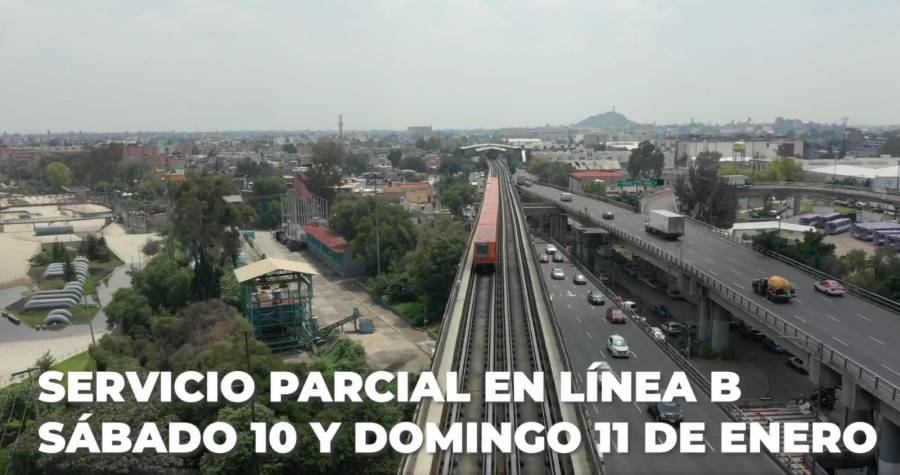 Metro CDMX cerrará seis estaciones de Línea B por mantenimiento este fin de semana