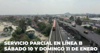 Metro CDMX cerrar&aacute; seis estaciones de L&iacute;nea B por mantenimiento este fin de semana