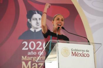 Sheinbaum supervisa reconstrucci&oacute;n de Bachillerato Tecnol&oacute;gico Agropecuario en Hidalgo