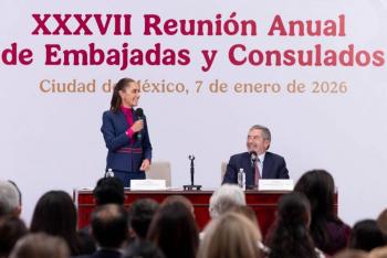 Sheinbaum instruye a Juan Ram&oacute;n de la Fuente dialogar con Marco Rubio tras declaraciones de Trump sobre c&aacute;rteles