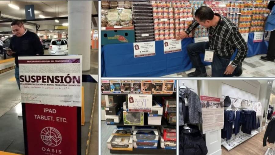 Profeco suspende negocios en CDMX y Metepec por prácticas abusivas