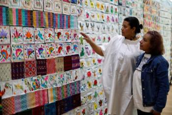 M&eacute;xico obtiene R&eacute;cord Guinness por la exposici&oacute;n de bordados m&aacute;s grande del mundo