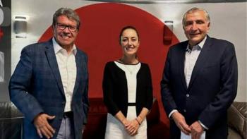 Presidenta Sheinbaum se reunir&aacute; hoy con Ad&aacute;n Augusto y Monreal