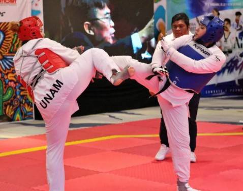Taekwondo de la UNAM va por boletos internacionales en 2026