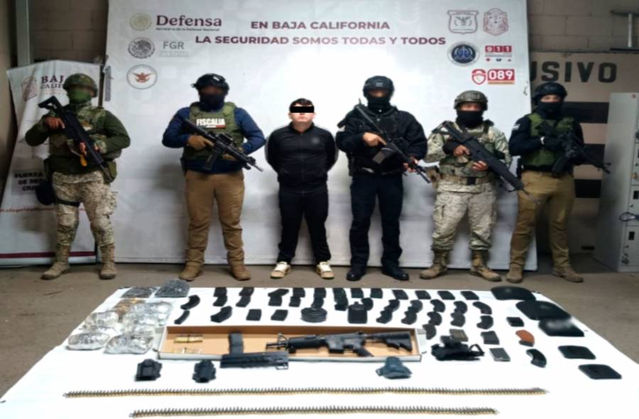 Reporta Gabinete de Seguridad operativos y aseguramientos en varias entidades el 13 de enero