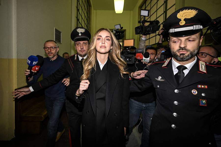 La 'influencer' italiana Chiara Ferragni, absuelta en juicio por fraude en la promoci&oacute;n de dulces