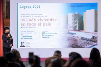 Vivienda para el Bienestar beneficiar&aacute; a 8 millones de familias: Sheinbaum