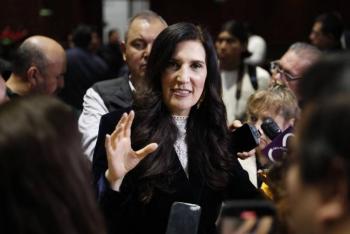 Kenia L&oacute;pez Rabad&aacute;n anuncia di&aacute;logo con el INE sobre reforma electoral