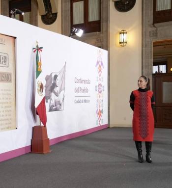 Claudia Sheinbaum rechaza se&ntilde;alamientos de autoritarismo por reforma electoral
