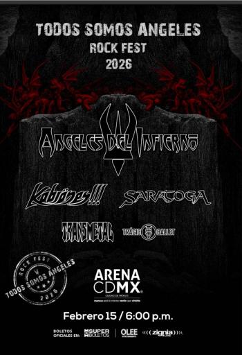 &Aacute;NGELES DEL INFIERNO, SARATOGA Y KABRONES LLEGAN A M&Eacute;XICO EN UN &Eacute;PICO FESTIVAL EN CDMX, GDL Y MTY