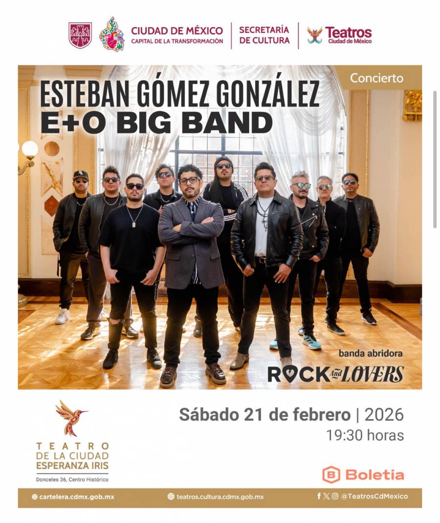 ROCK AND LOVERS CELEBRAN AL ROCK EN EL TEATRO DE LA CIUDAD ESPERANZA IRIS