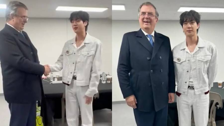 Marcelo Ebrard afirma que convenció a BTS para traer su gira mundial a México en 2026