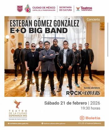 ROCK AND LOVERS CELEBRAN AL ROCK EN EL TEATRO DE LA CIUDAD ESPERANZA IRIS